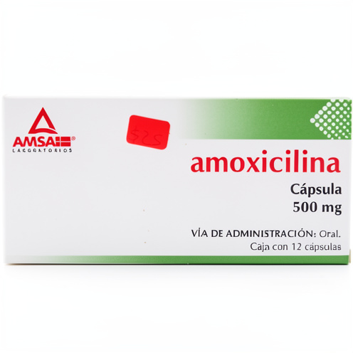 Amoxicilina cápsula 500mg