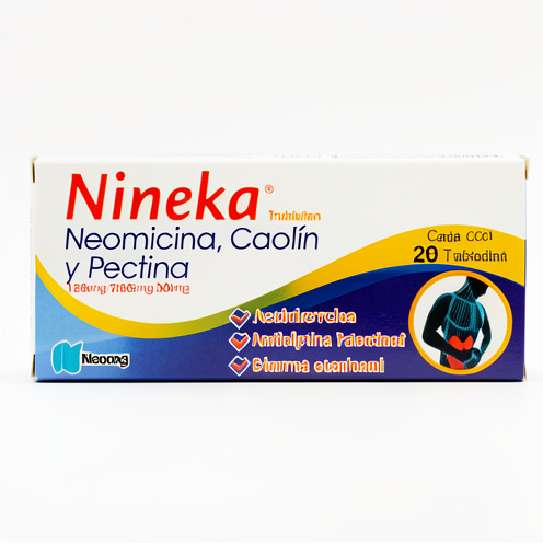 Neomicina, caolín y pectina tabletas