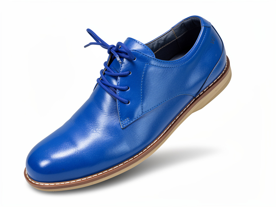 Zapato cordon azul