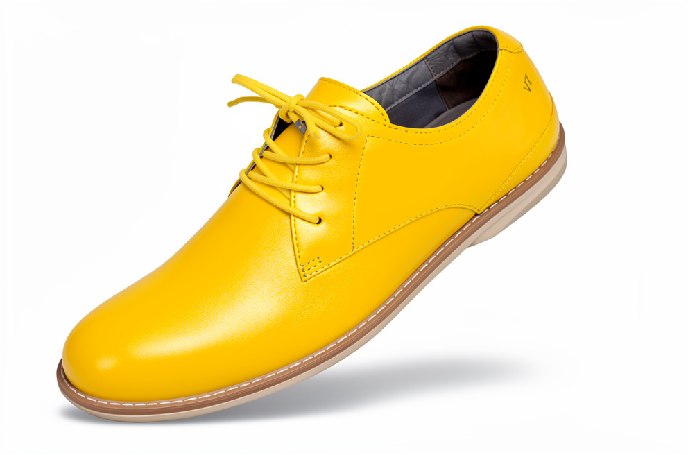 Zapato cordon amarillo