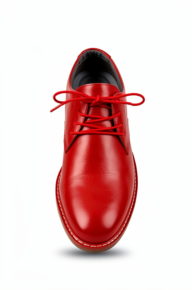 zapato cordon rojo