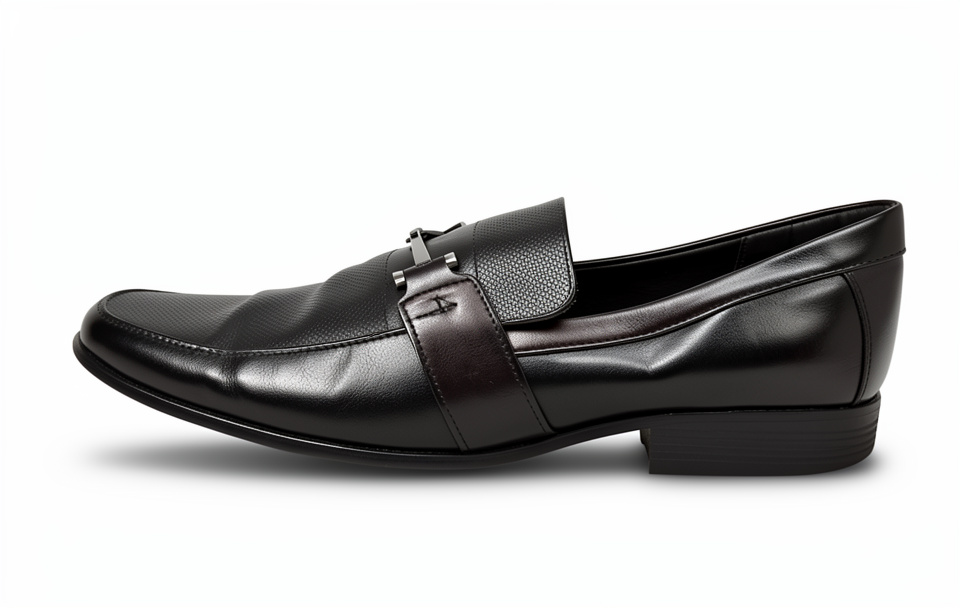 Zapatos mocasines negro