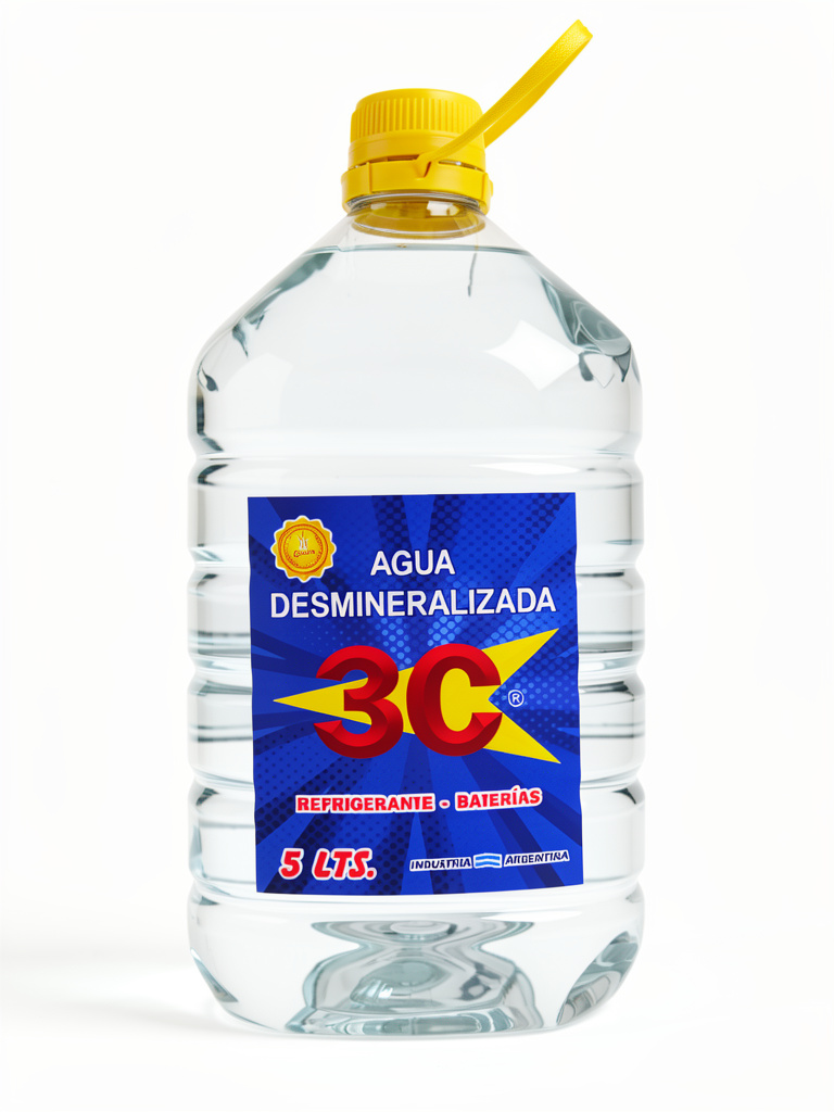3C AGUA DESMINERALIZADA 5L