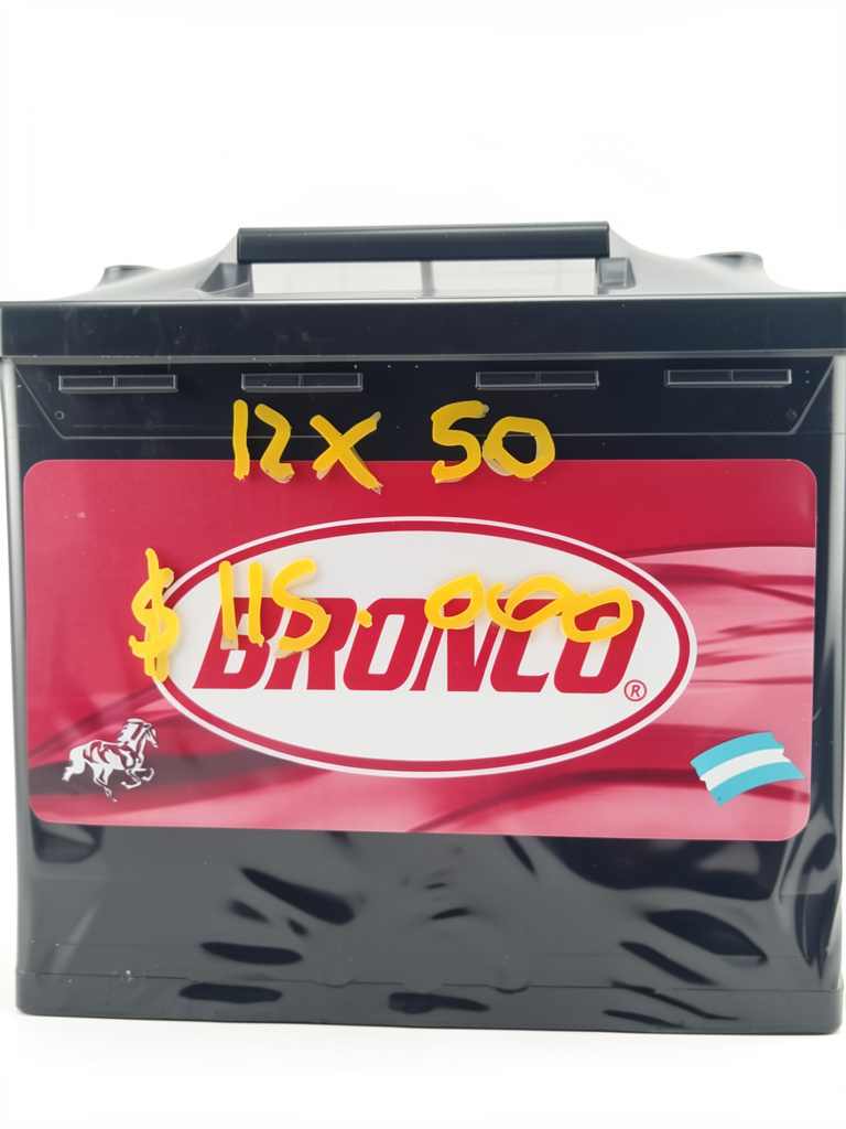 bateria auto bronco 12x50