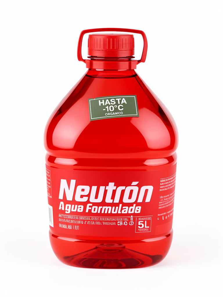 ANTICONGELANTE -10°C ORGANICO 5L ROJO
