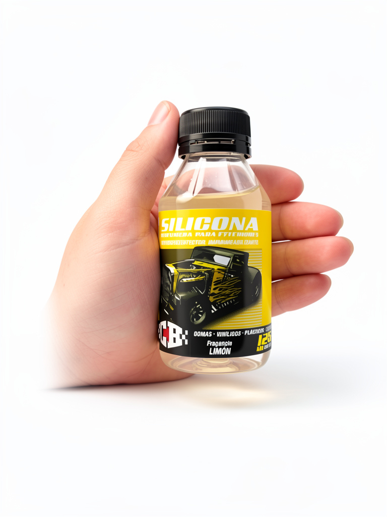 SILICONA PERFUMADA limon 125cc