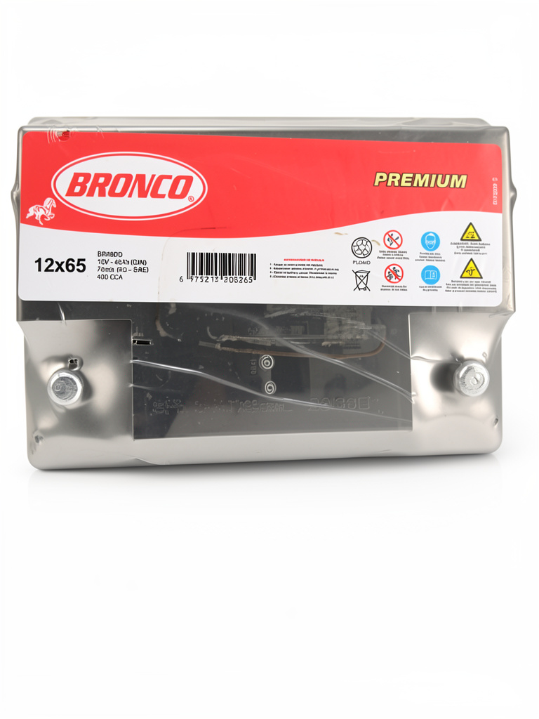 Bateria auto BRONCO 12x65