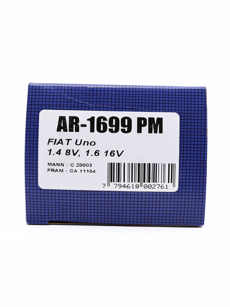 AR 1699 PM filtro de aire Fiat uno 1.4  8v/1.6 16v