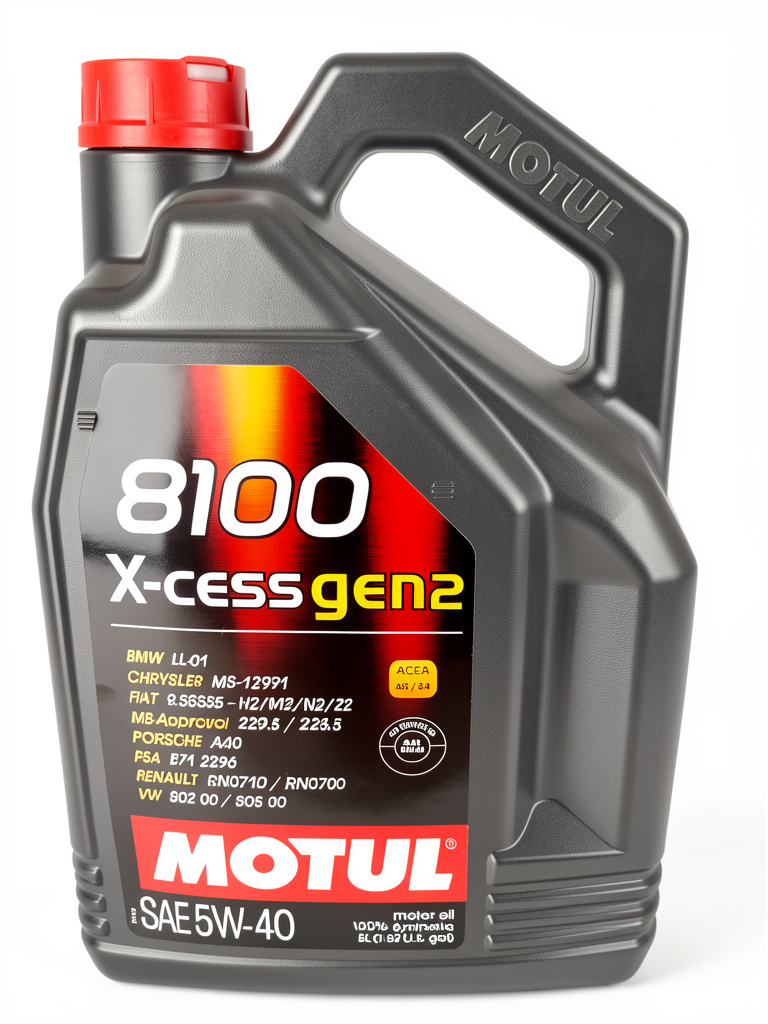 5w40 5L motul 8100