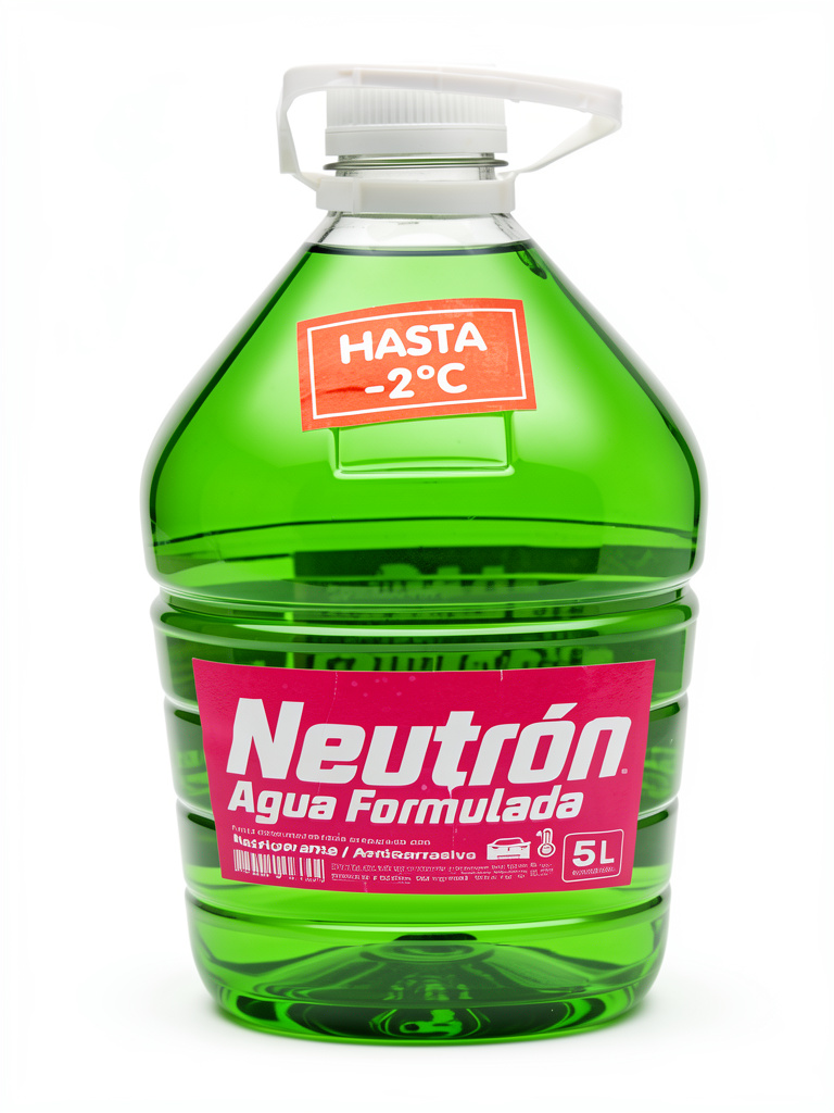 AGUA FORMULADA NEUTRON -2C° 5L VERDE