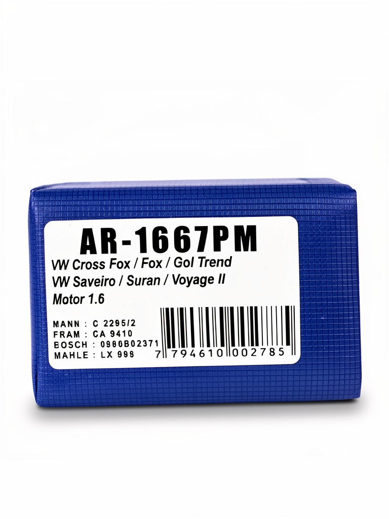 AR 1667 PM volkswagen cross fox / fox / gol trend / saveiro / suran / voyage II TECNECO