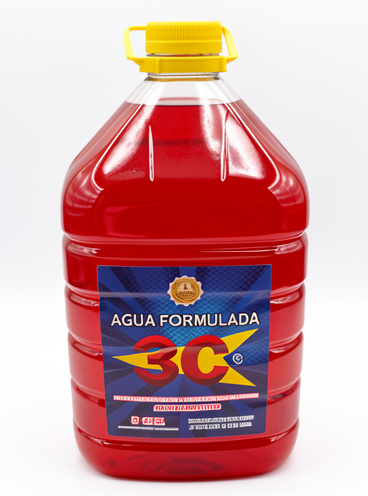 AGUA FORMULADA ROJA 5L 3C