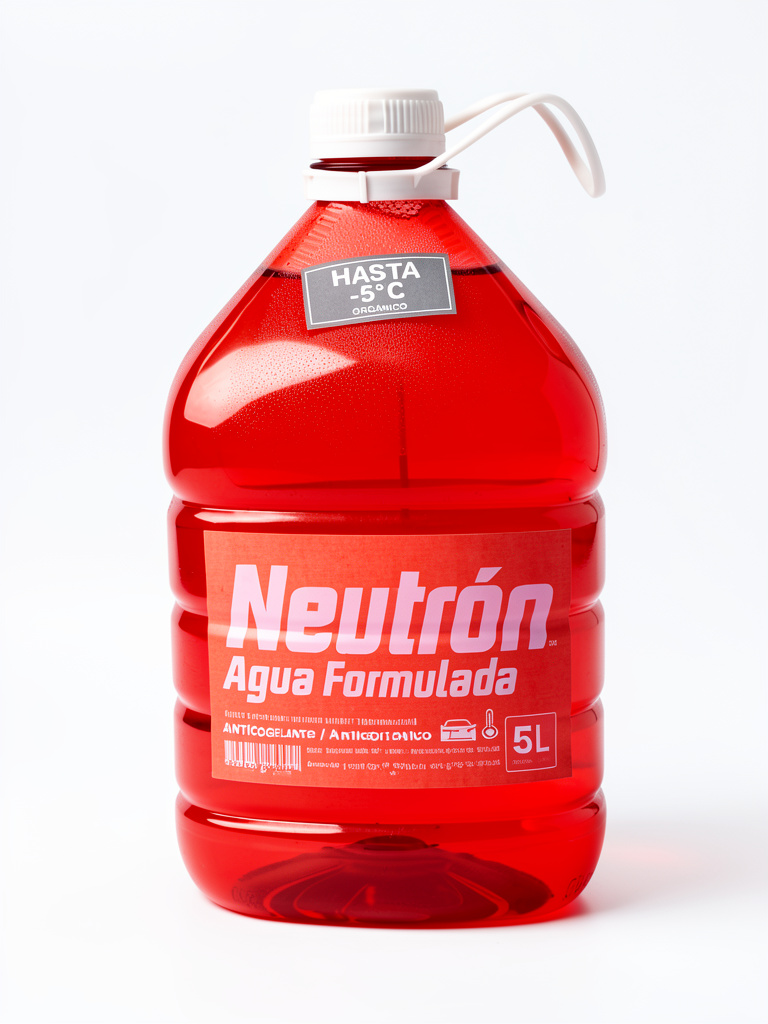 ANTICONGELANTE -5C ORGANICO 5L ROJO