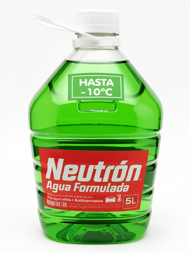 AGUA FORMULADA NEUTRON -10°C 5L VERDE