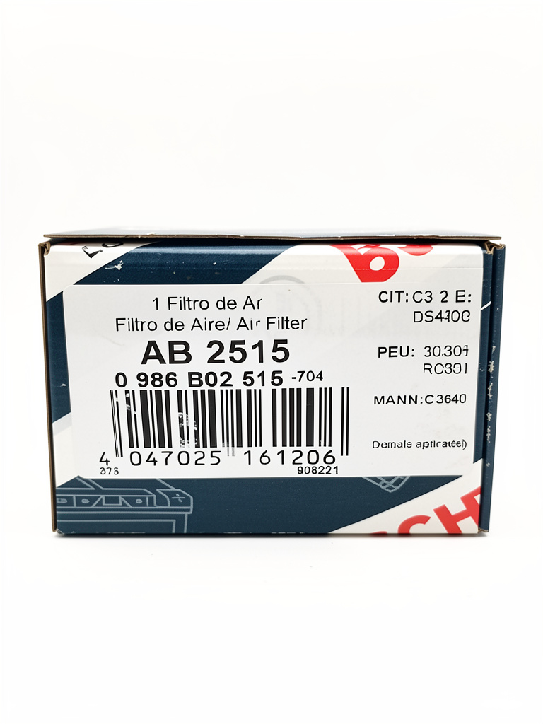 AB 2515 FILTRO DE AIRE PEUGEOT (Bosch)