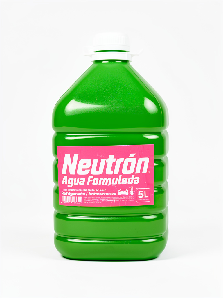 AGUA FORMULADA VERDE 5L NEUTRON