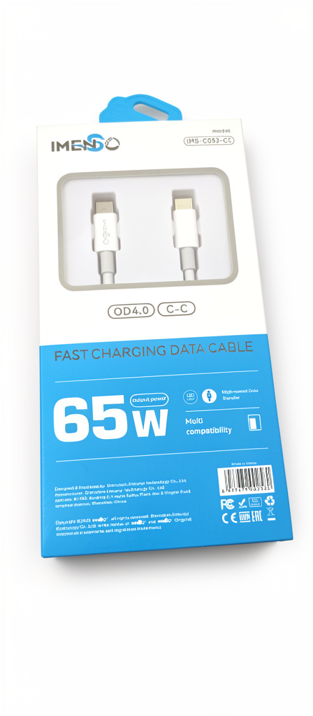 CABLE USB TIPO C-C 65W