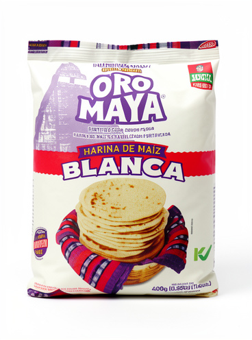 Harina de maíz oro vaya blanca libra