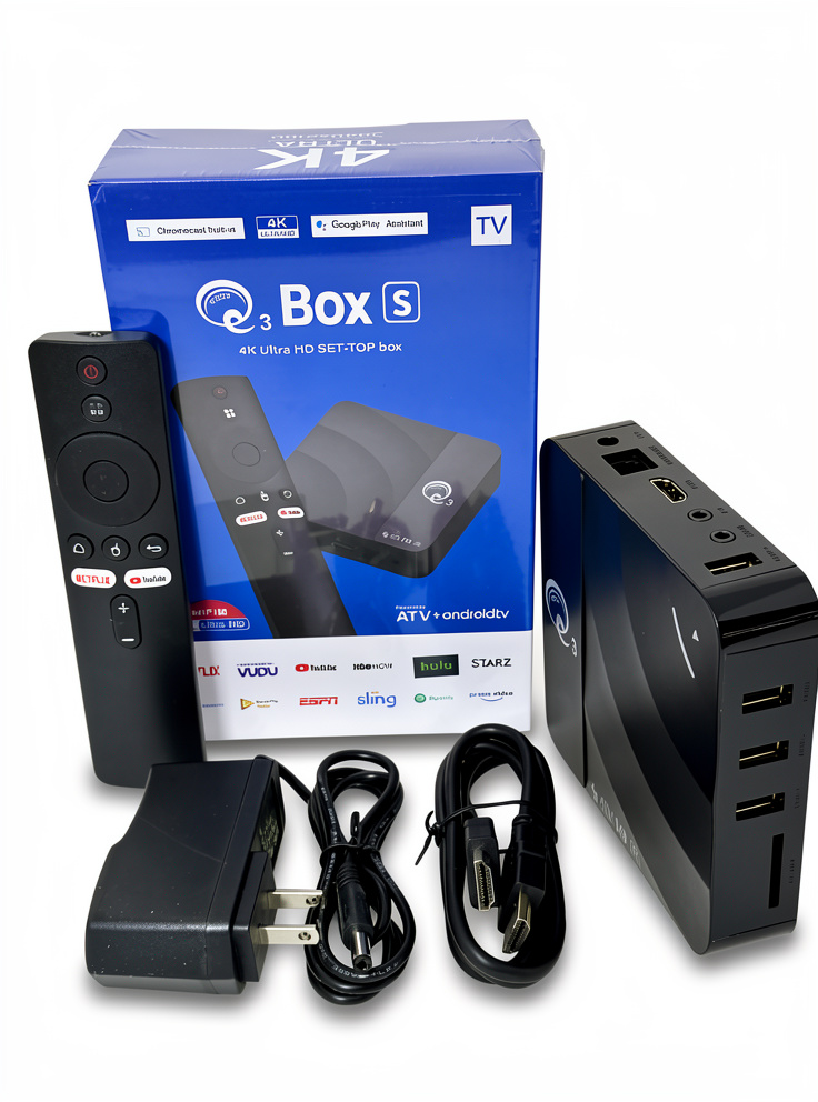 TV BOX 4K ULTRA HD – SMART TV CON VOZ
