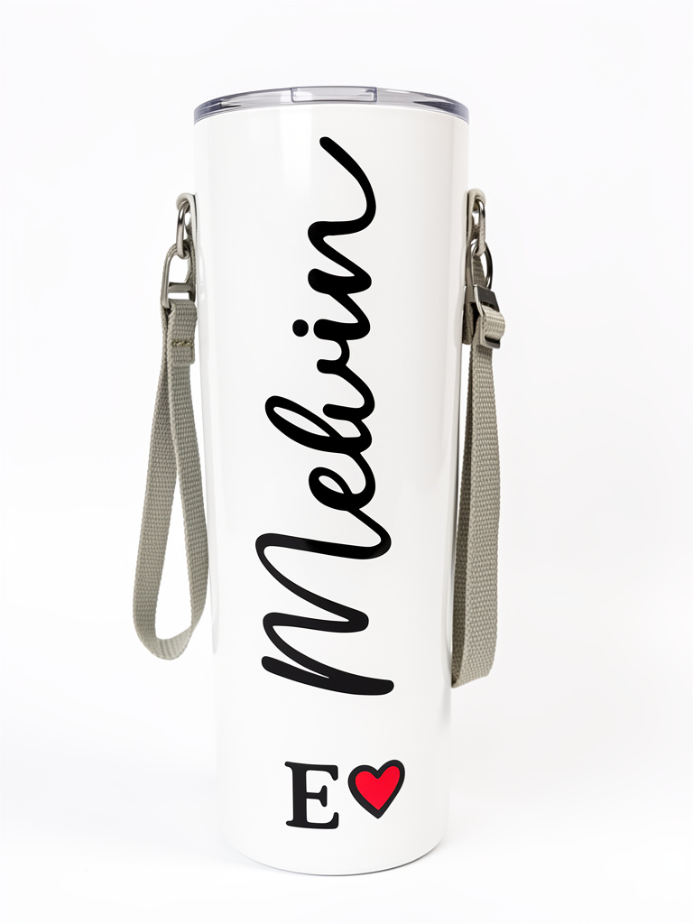vaso térmico blanco tipo tumbler 20 onz