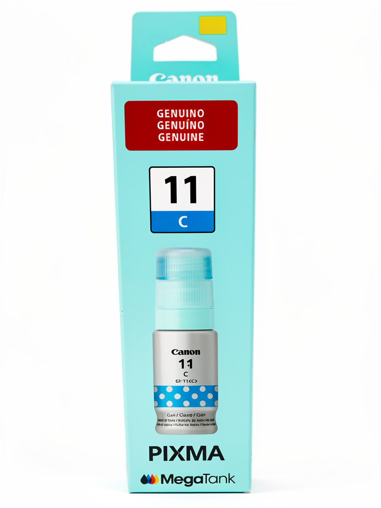 CANON GI-11 BOTELLA DE TINTA COLOR CYAN REFILL PARA G2160 G3160
