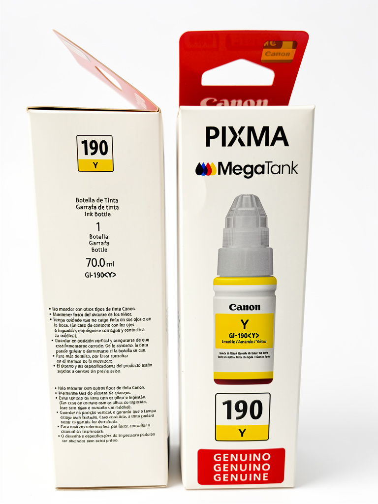 Tintas canon GI 190 Y