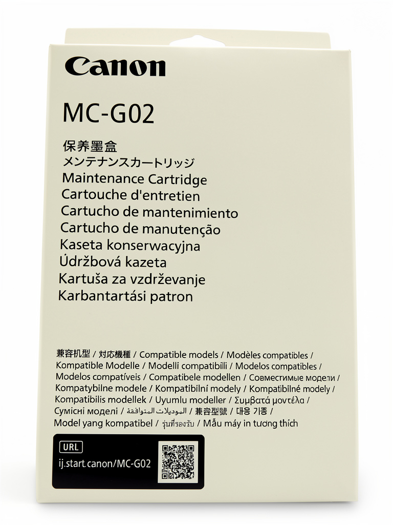 cartucho de mantenimiento Canon MC-G02