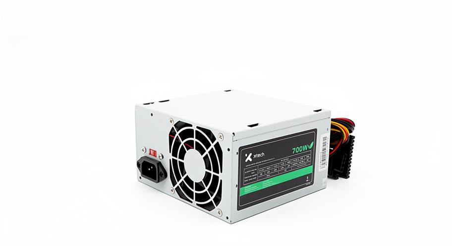 Fuente De Poder Xtech 700Watts (260 Watts Reales) 20/24 Pines Sata