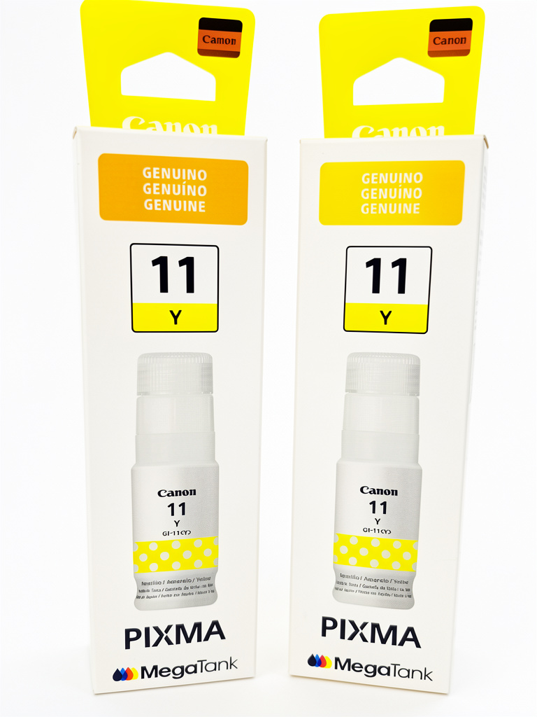 CANON GI-11 BOTELLA DE TINTA COLOR AMARILLO REFILL PARA G2160 G3160