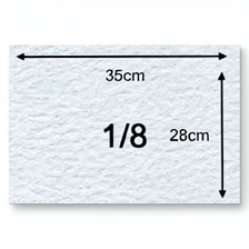 PAPEL CASCARON 1/8