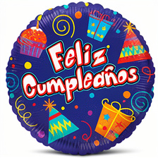 GLOBOS PAPEL ALUMINIO