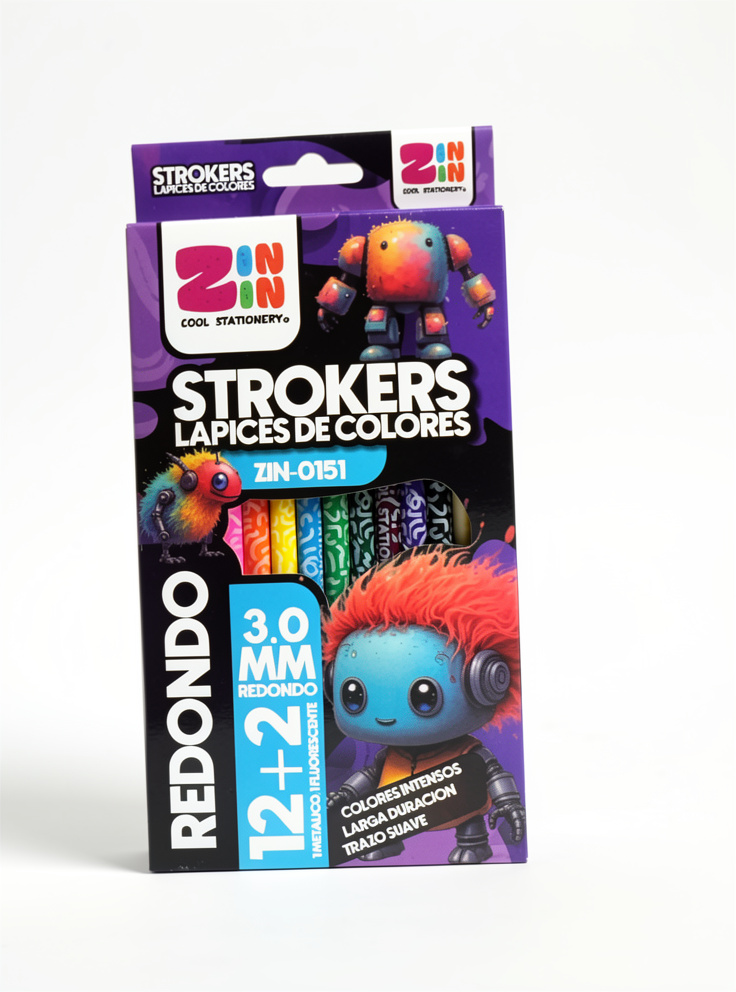 LAPICES DE COLORES STROKERS