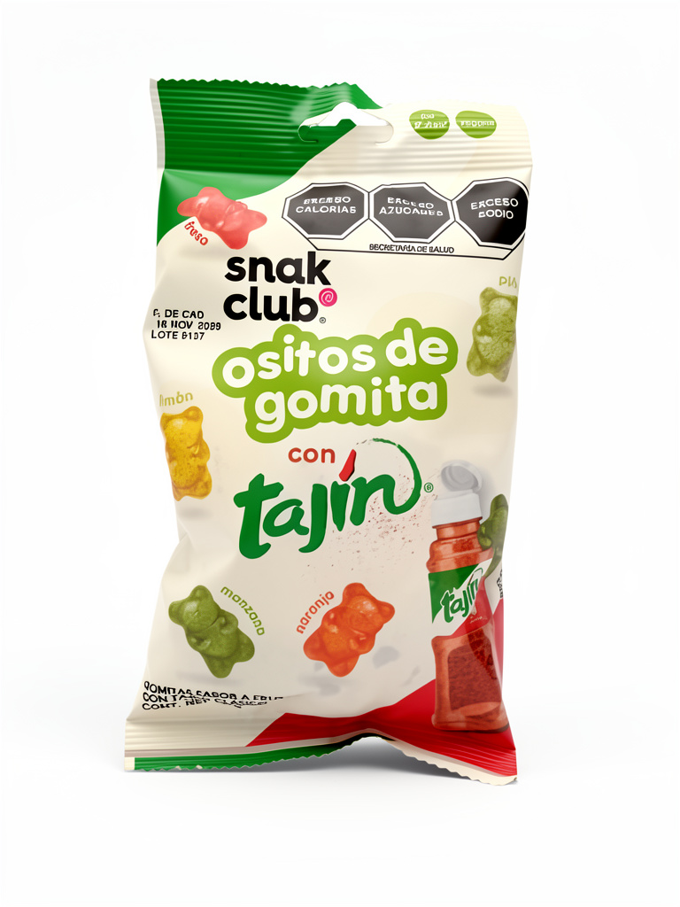 Snak Club Ositos de gomita con Tajin