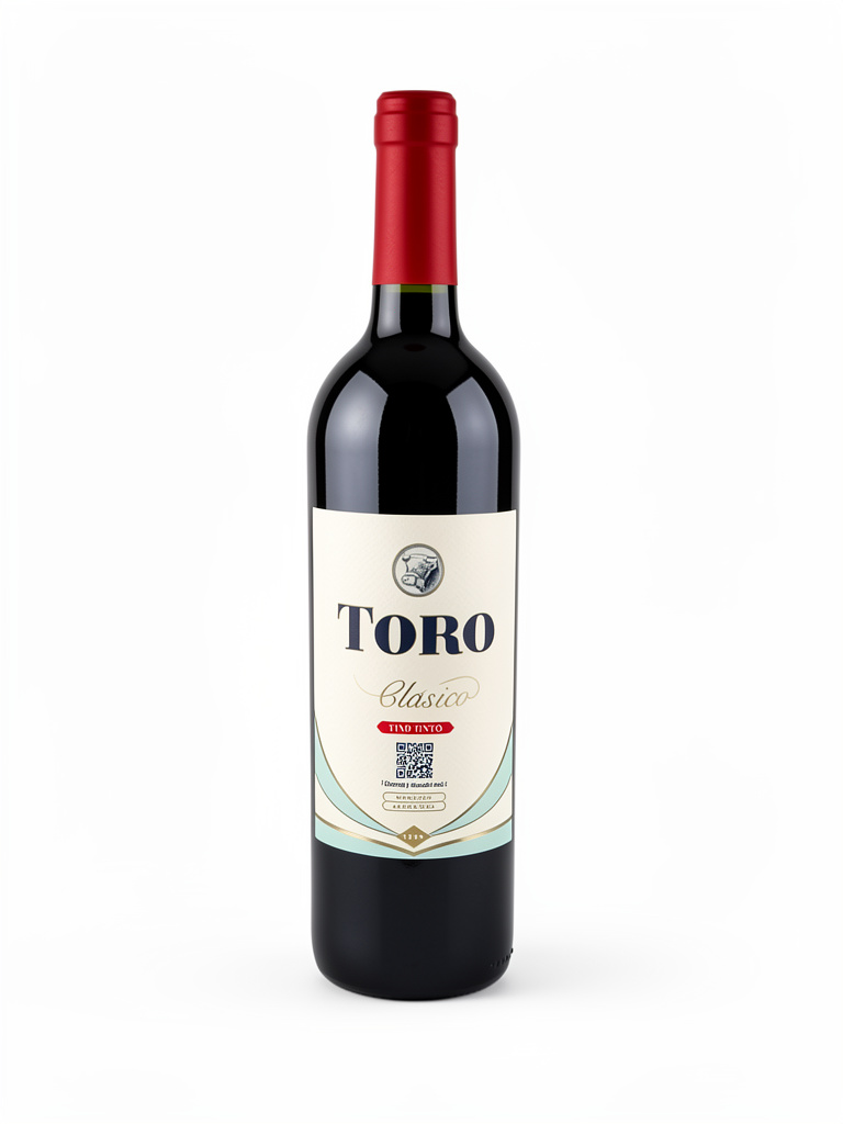 Toro Clasico Tinto 3/4 pack x6