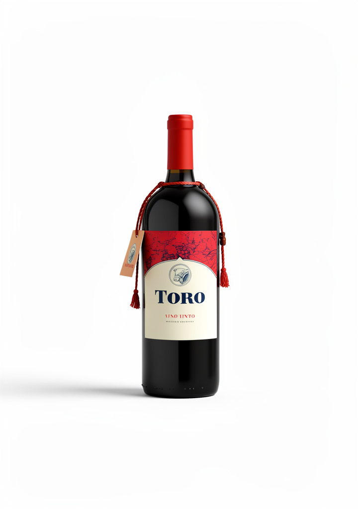 Toro tinto botella litro x6