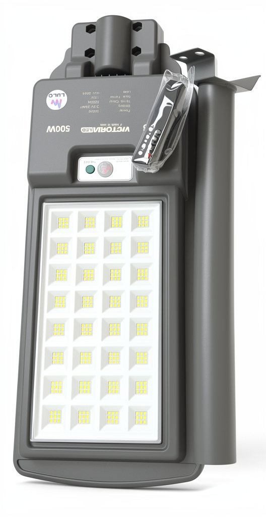 Lampara de poste solar