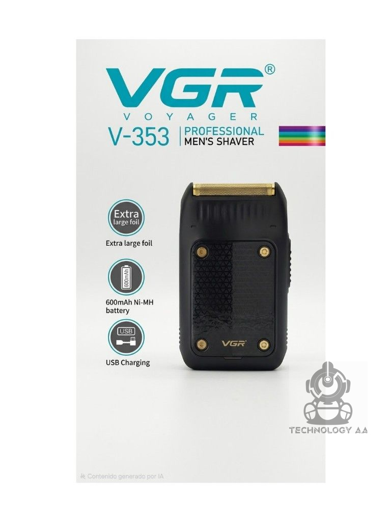 Afeitadora Shaver VGR V-353