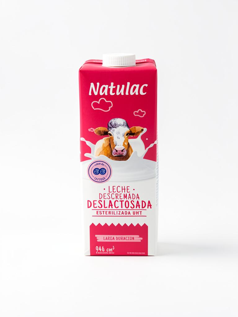 Leche Líquida Deslactosada Natulac 1L