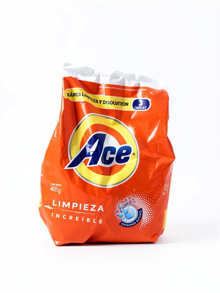 Detergente en polvo Ace