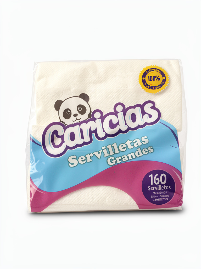 Caricias servilletas grandes