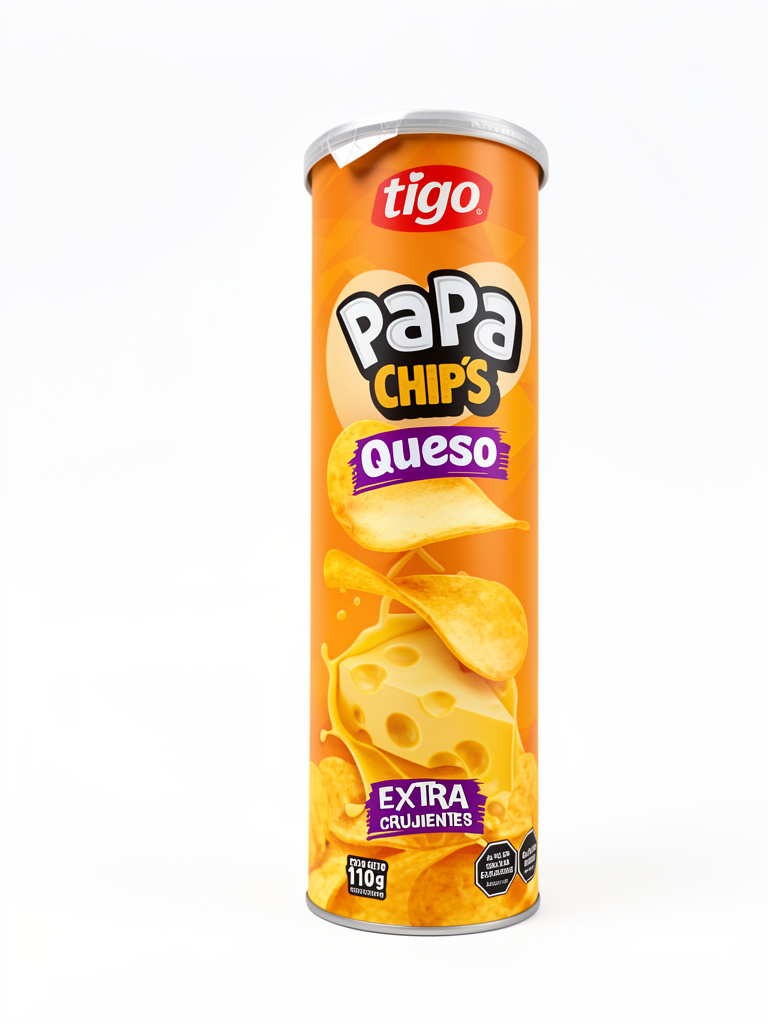 Tigo Papa Chips queso 110g
