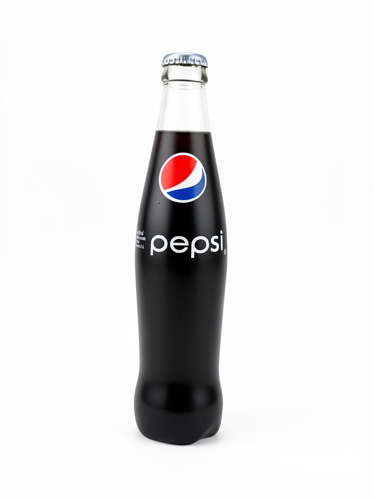 Pepsi negra botella
