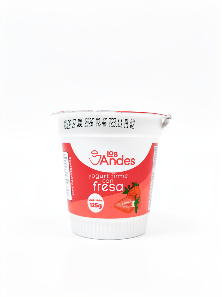 Yogurt Los Andes Fresa 125gr