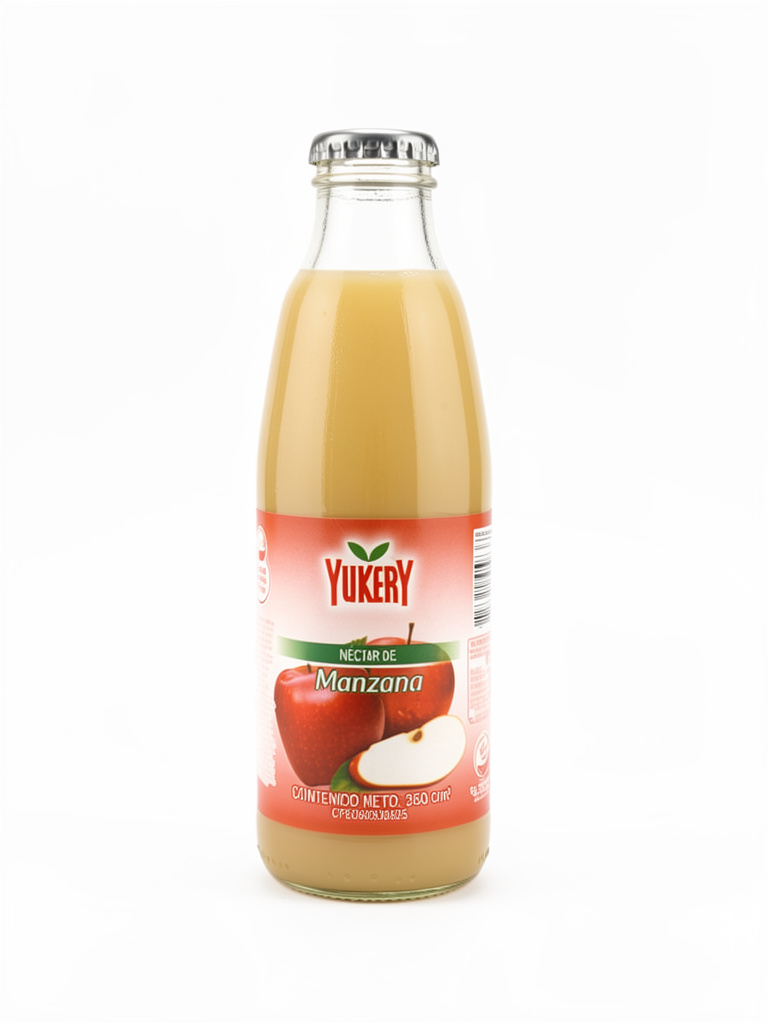 Yukery néctar vidrio 250ml