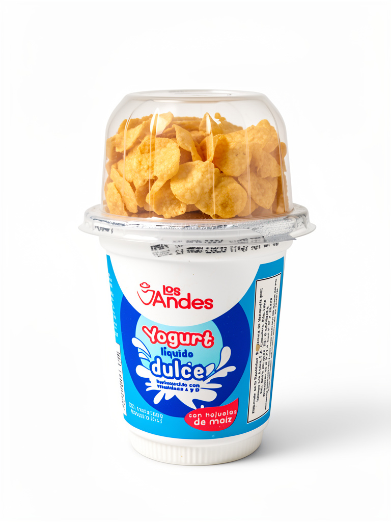 Yogurt con Cereal Los Andes