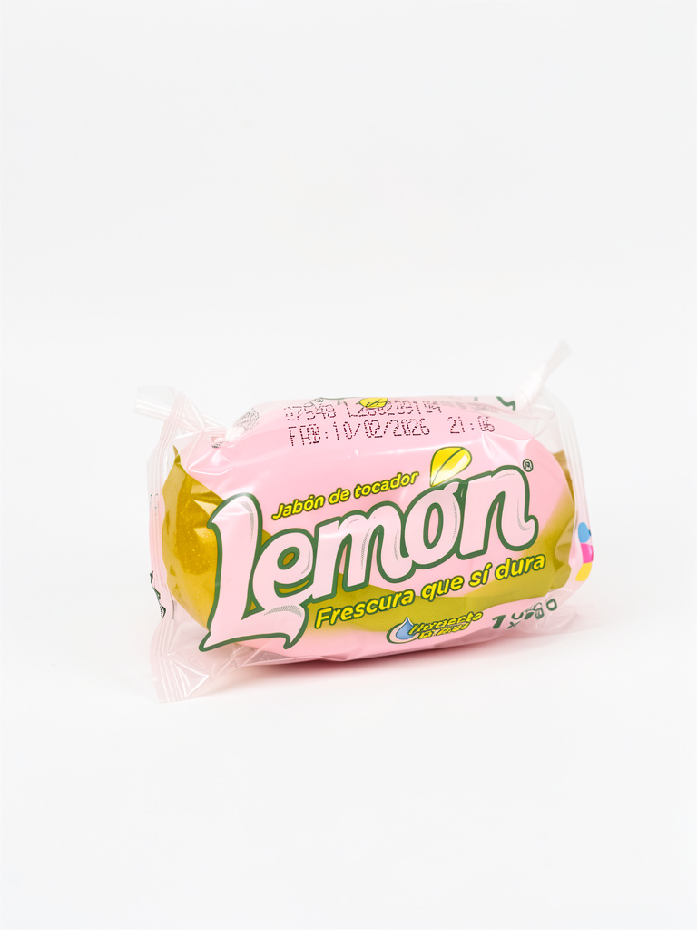 Lemon jabon de tocador rosa