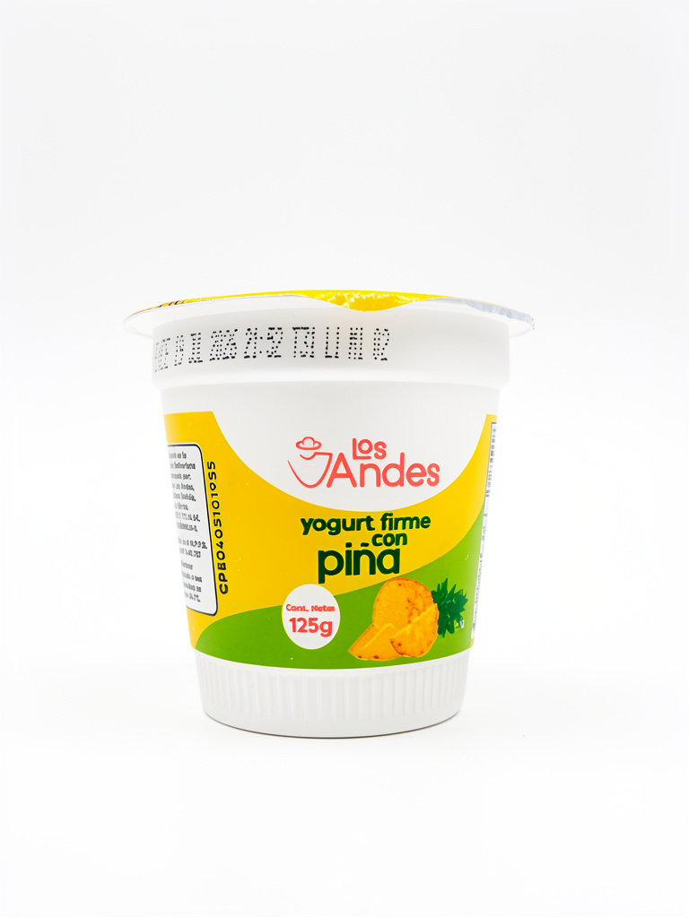 Yogurt Los Andes Piña 125gr