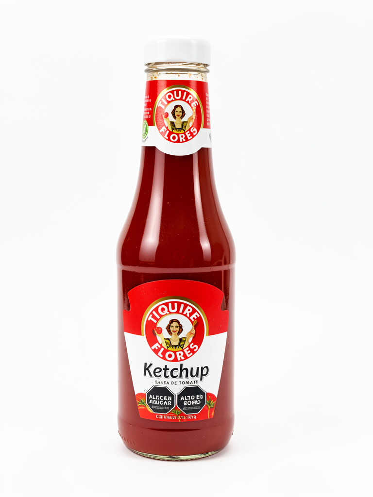 Salsa Ketchup Tiquire Flores 397gr