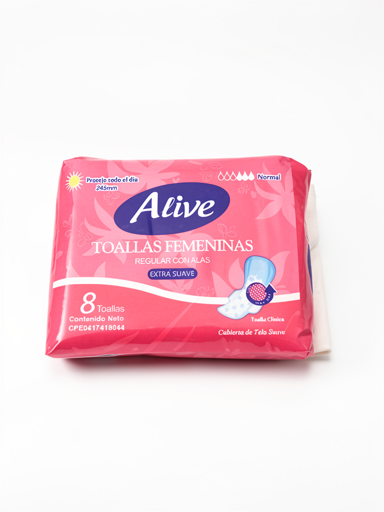 Toallas femeninas Alive Dia