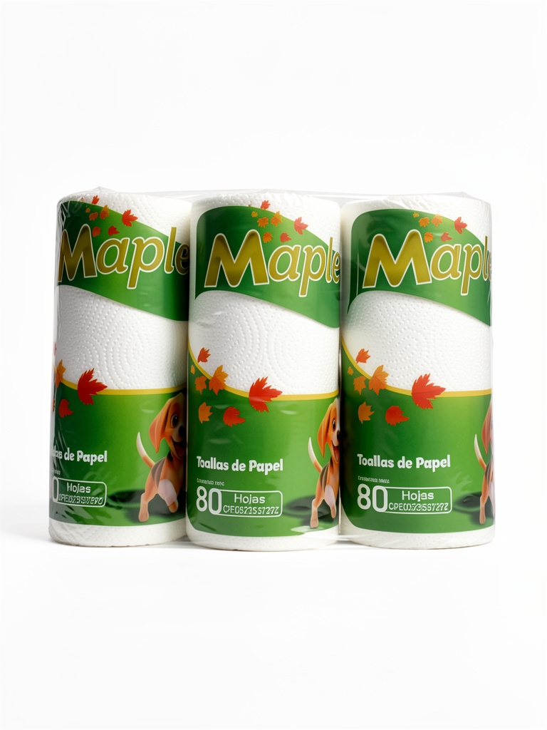 Maple Toallas de Papel 80 hojas